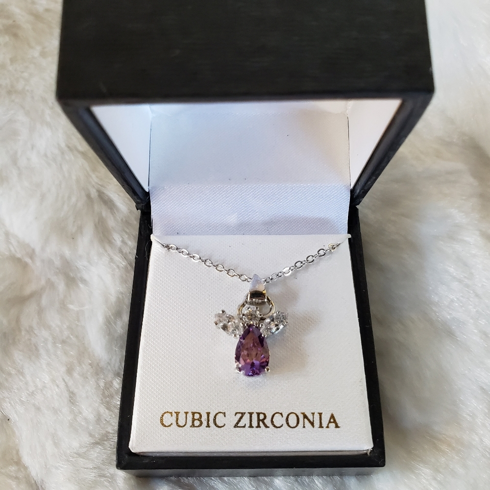 Silver Angel Necklace